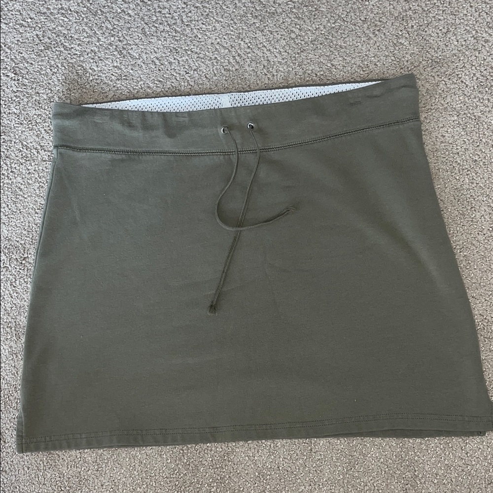 GAP Stretch Olive Mini Skirt Size M